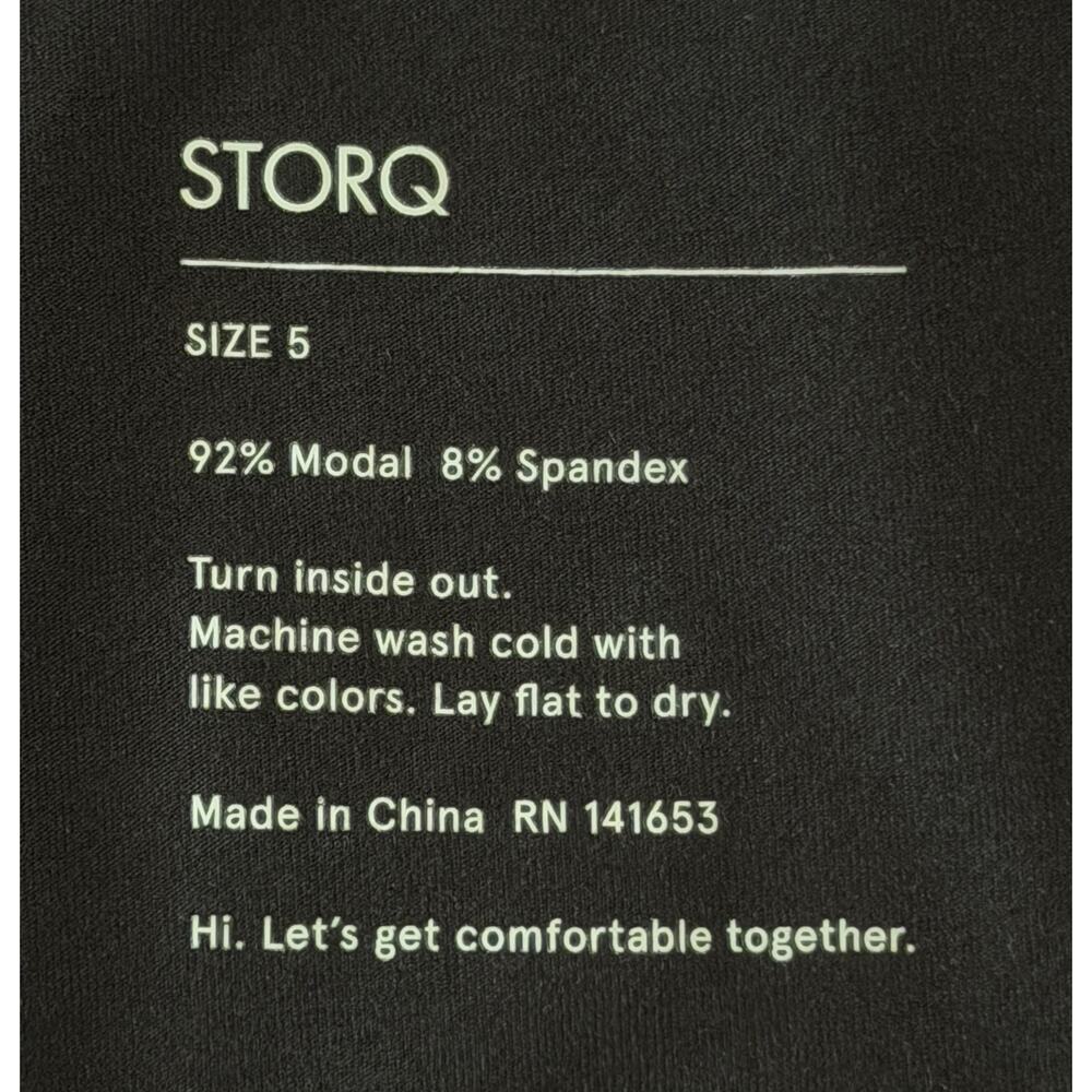 Storq On Repeat Short Sleeve T-Shirt Dress Black Maternity XL (Size 5) Modal - Picture 7 of 8